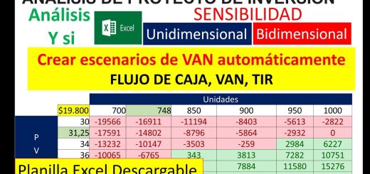 Qué es el análisis de sensibilidad y cómo se aplica en la valoración de inversiones