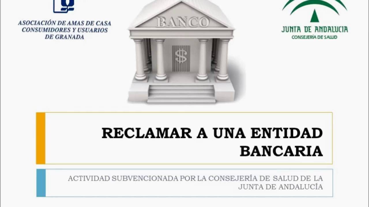 Cómo documentar una reclamación a tu entidad financiera