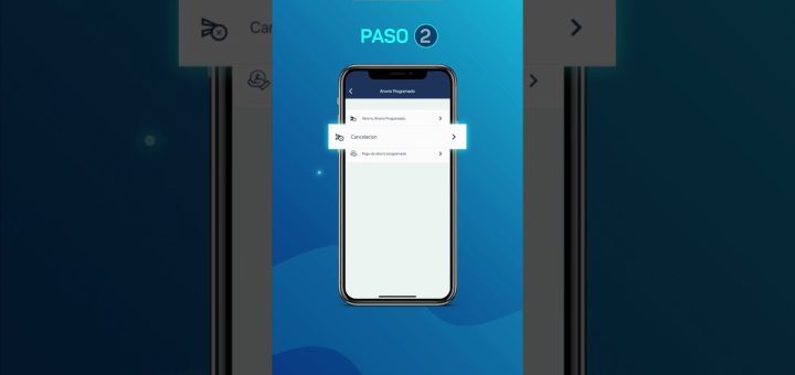 Cómo gestionar la cancelación de un producto de ahorro programado