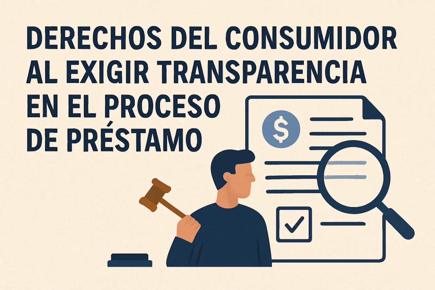 Derechos del consumidor al exigir transparencia en el proceso de préstamo