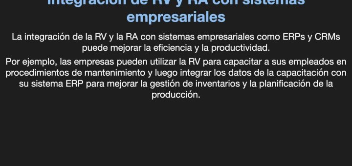 Modelos de negocio en el sector de la realidad virtual y aumentada: oportunidades y desafíos