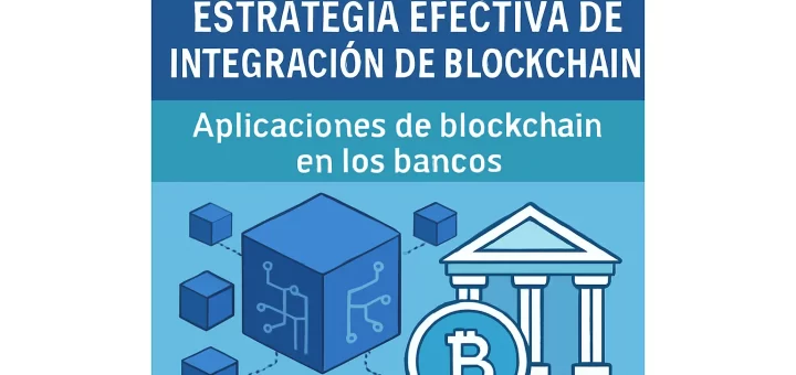 cómo estructurar una estrategia efectiva de integración de blockchain Aplicaciones de blockchain en los bancos
