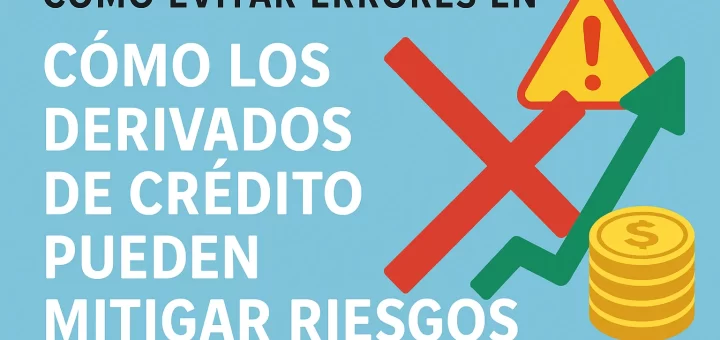 cómo evitar errores en Cómo los derivados de crédito pueden mitigar riesgos