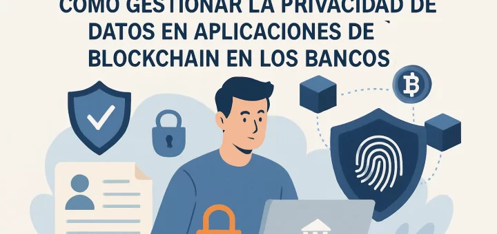 cómo gestionar la privacidad de datos en Aplicaciones de blockchain en los bancos
