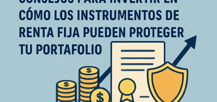 consejos para invertir en Cómo los instrumentos de renta fija pueden proteger tu portafolio