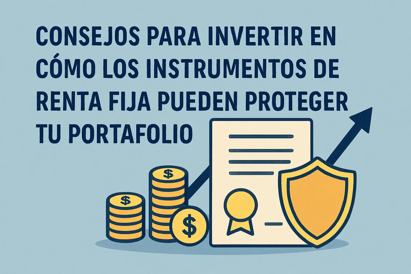 consejos para invertir en Cómo los instrumentos de renta fija pueden proteger tu portafolio