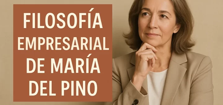 filosofía empresarial de María del Pino