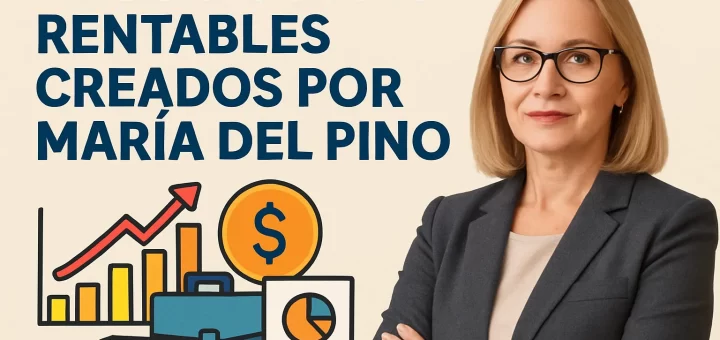 negocios más rentables creados por María del Pino