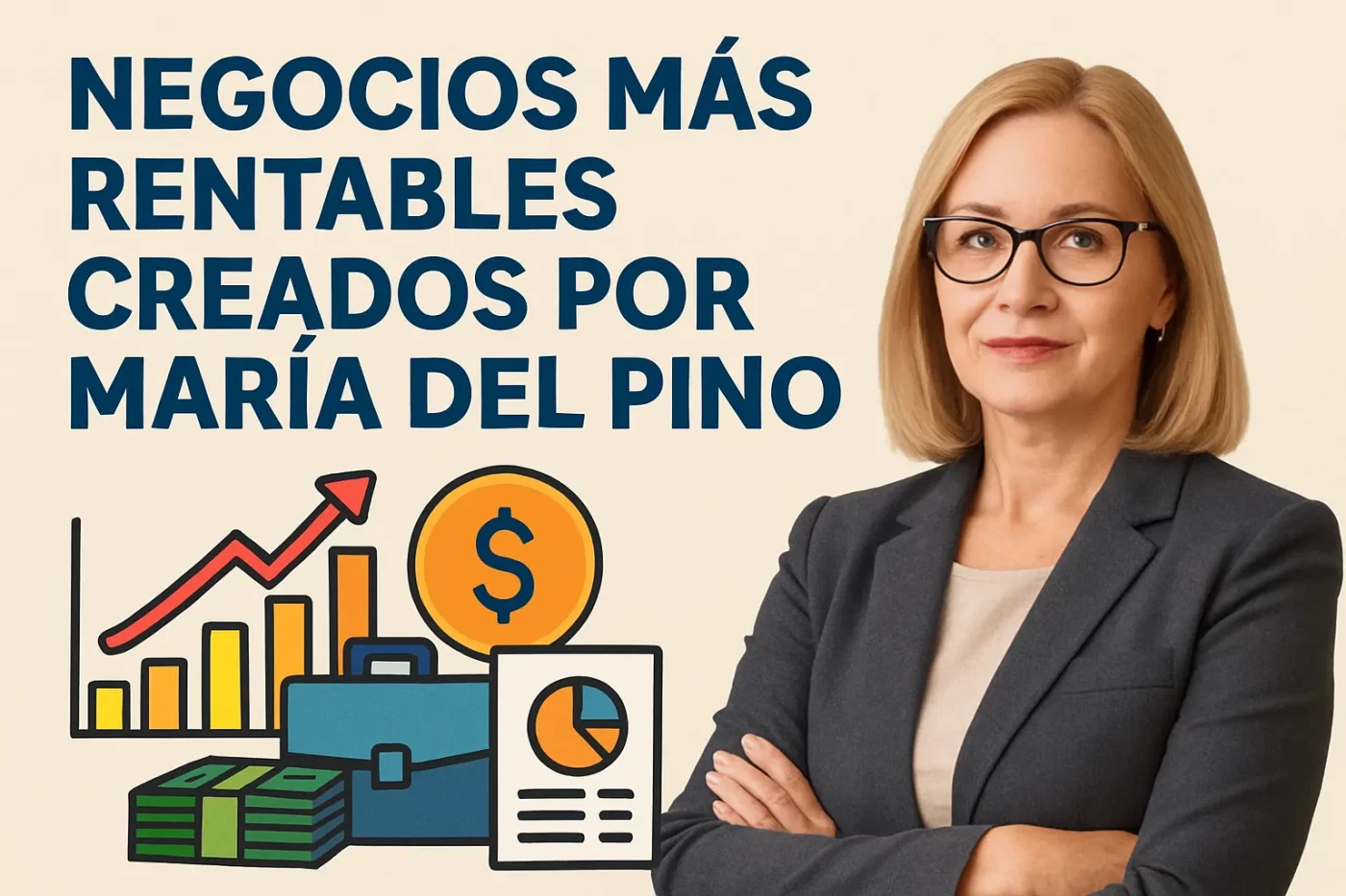 negocios más rentables creados por María del Pino
