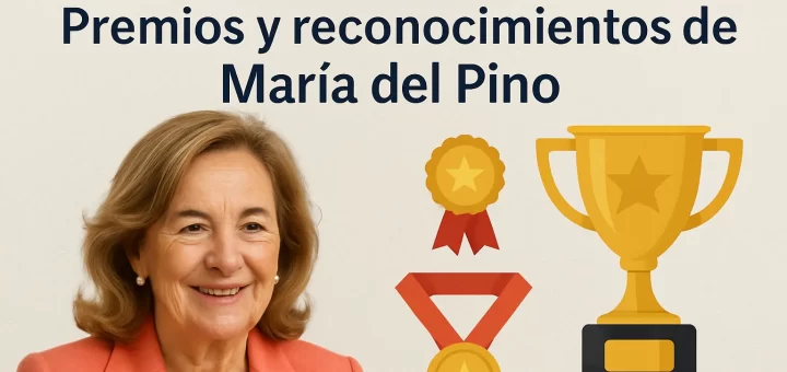 premios y reconocimientos de María del Pino