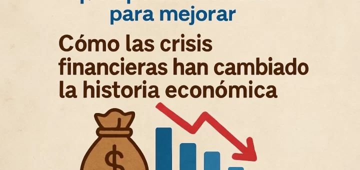 qué opciones existen para mejorar Cómo las crisis financieras han cambiado la historia económica