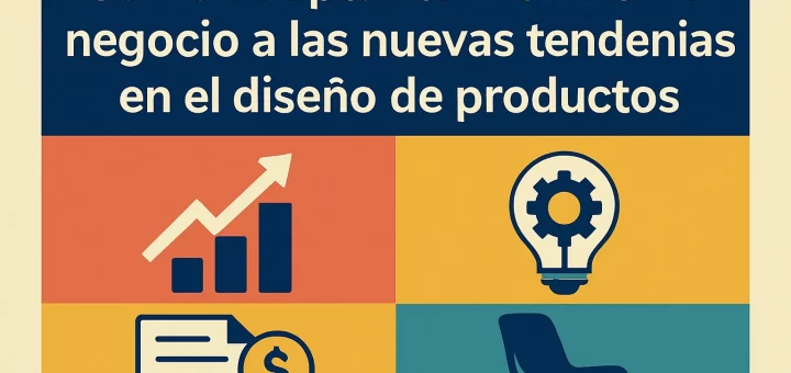 Cómo adaptar tu modelo de negocio a las nuevas tendencias en el diseño de productos