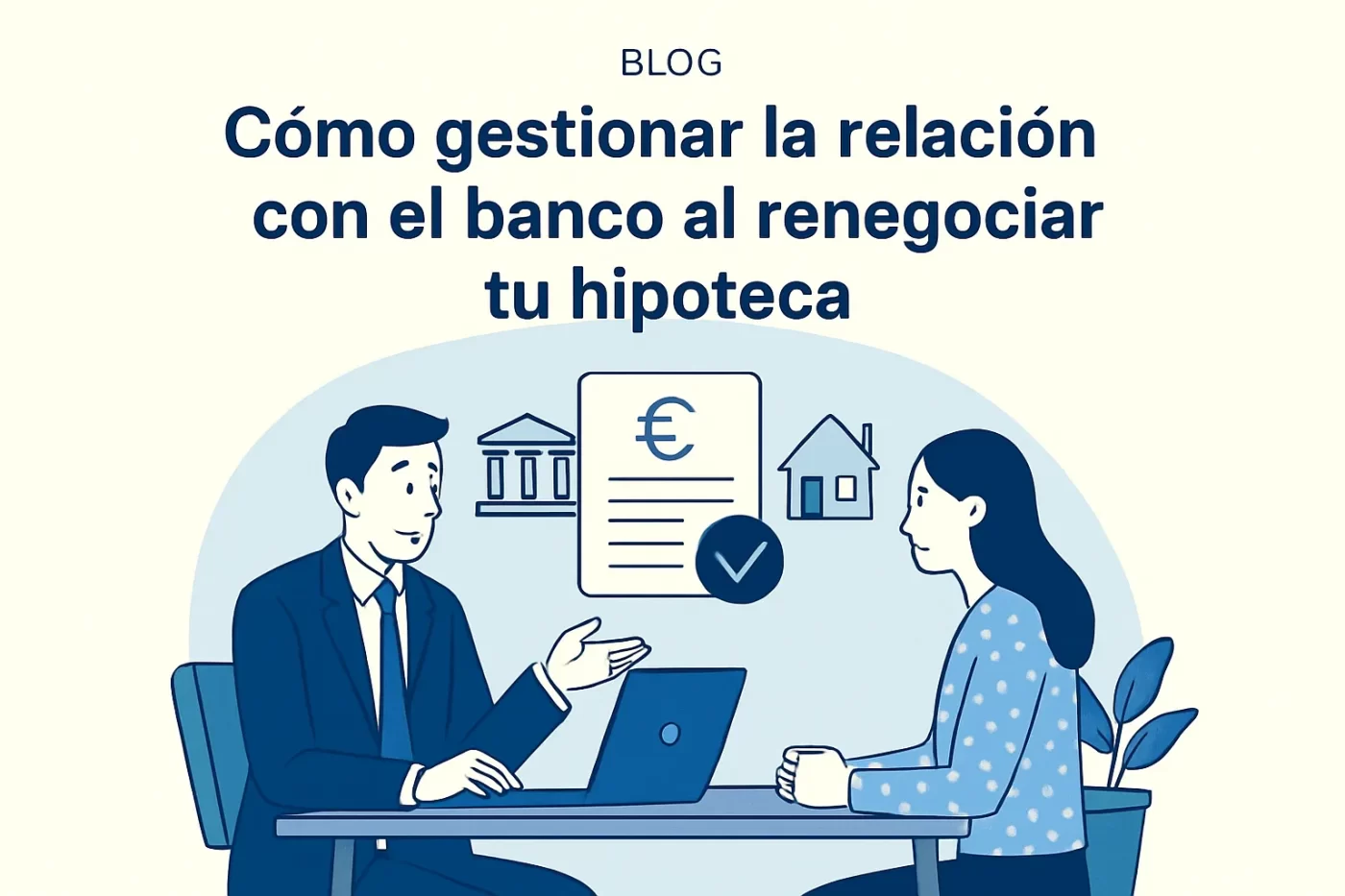 Cómo gestionar la relación con el banco al renegociar tu hipoteca