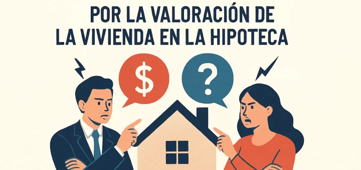 Cómo gestionar un conflicto por la valoración de la vivienda en la hipoteca