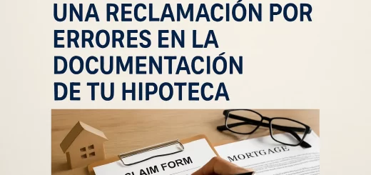 Cómo presentar una reclamación por errores en la documentación de tu hipoteca