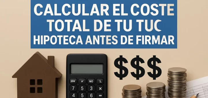 Consejos para calcular el coste total de tu hipoteca antes de firmar