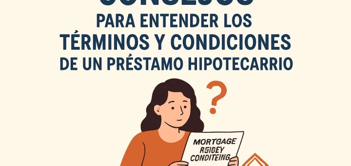 Consejos para entender los términos y condiciones de un préstamo hipotecario