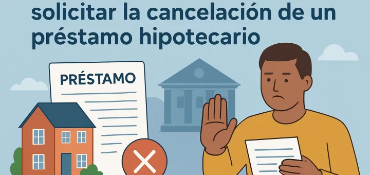 Derechos del consumidor al solicitar la cancelación de un préstamo hipotecario