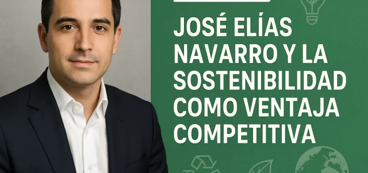José Elías Navarro y la sostenibilidad como ventaja competitiva