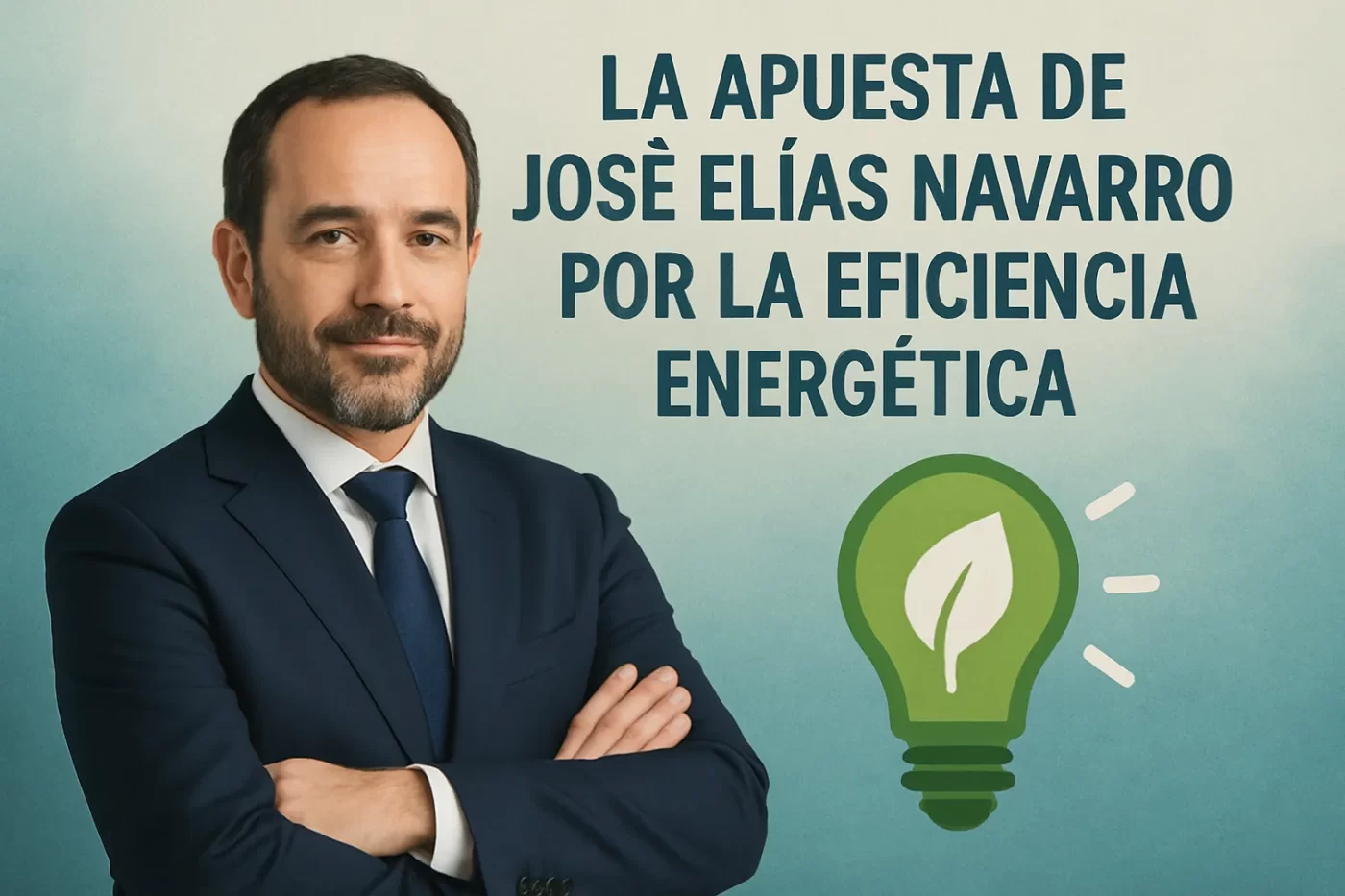 La apuesta de José Elías Navarro por la eficiencia energética