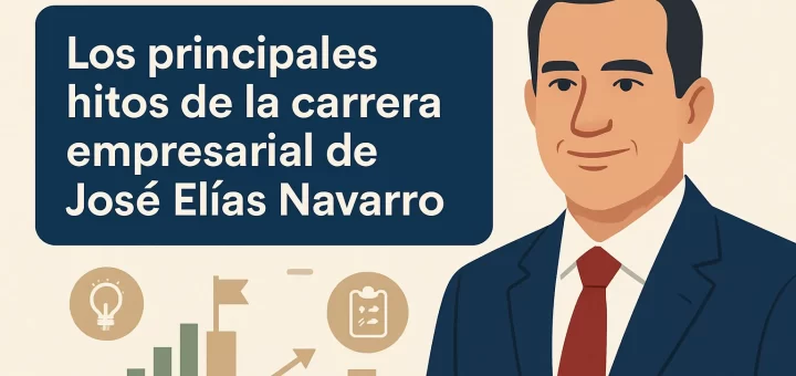 Los principales hitos de la carrera empresarial de José Elías Navarro