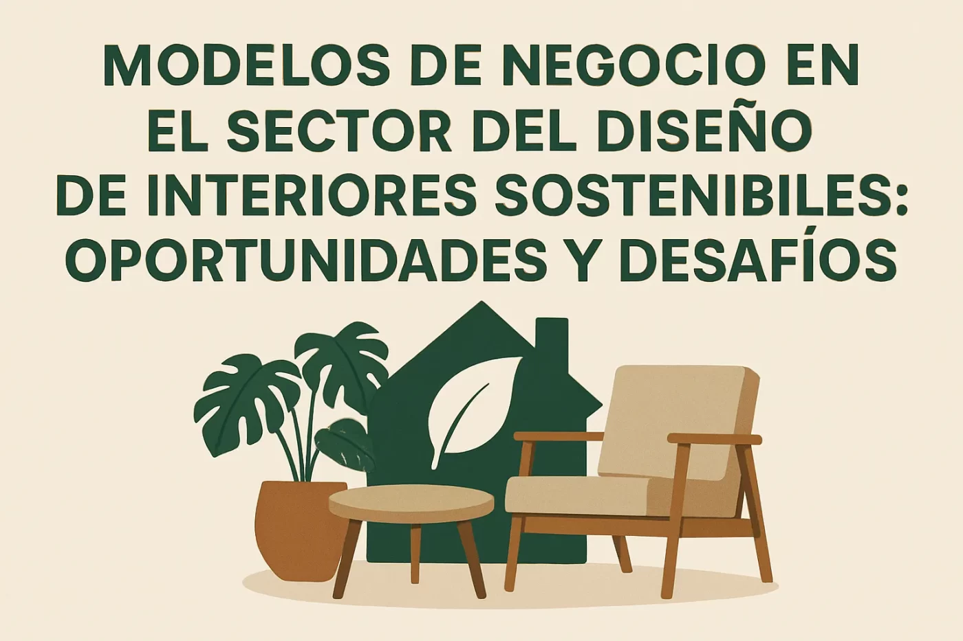 Modelos de negocio en el sector del diseño de interiores sostenibles: oportunidades y desafíos