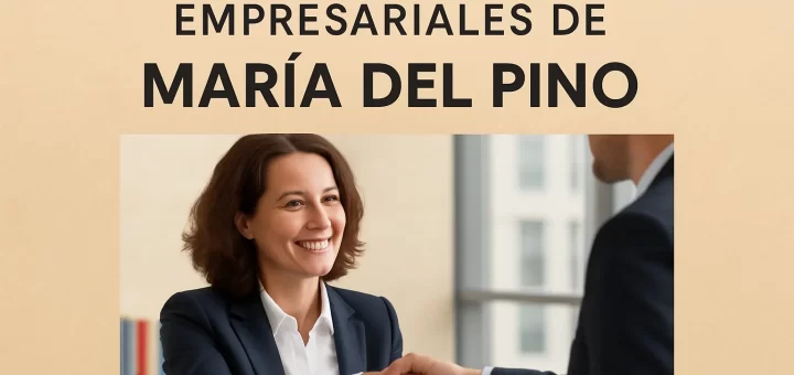 colaboraciones empresariales de María del Pino