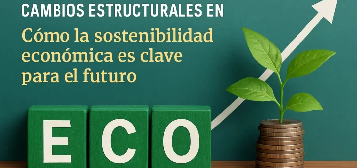 cómo aprovechar los cambios estructurales en Cómo la sostenibilidad económica es clave para el futuro