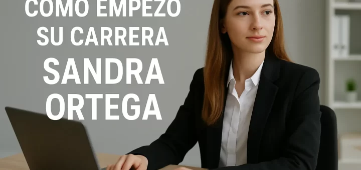 cómo empezó su carrera Sandra Ortega