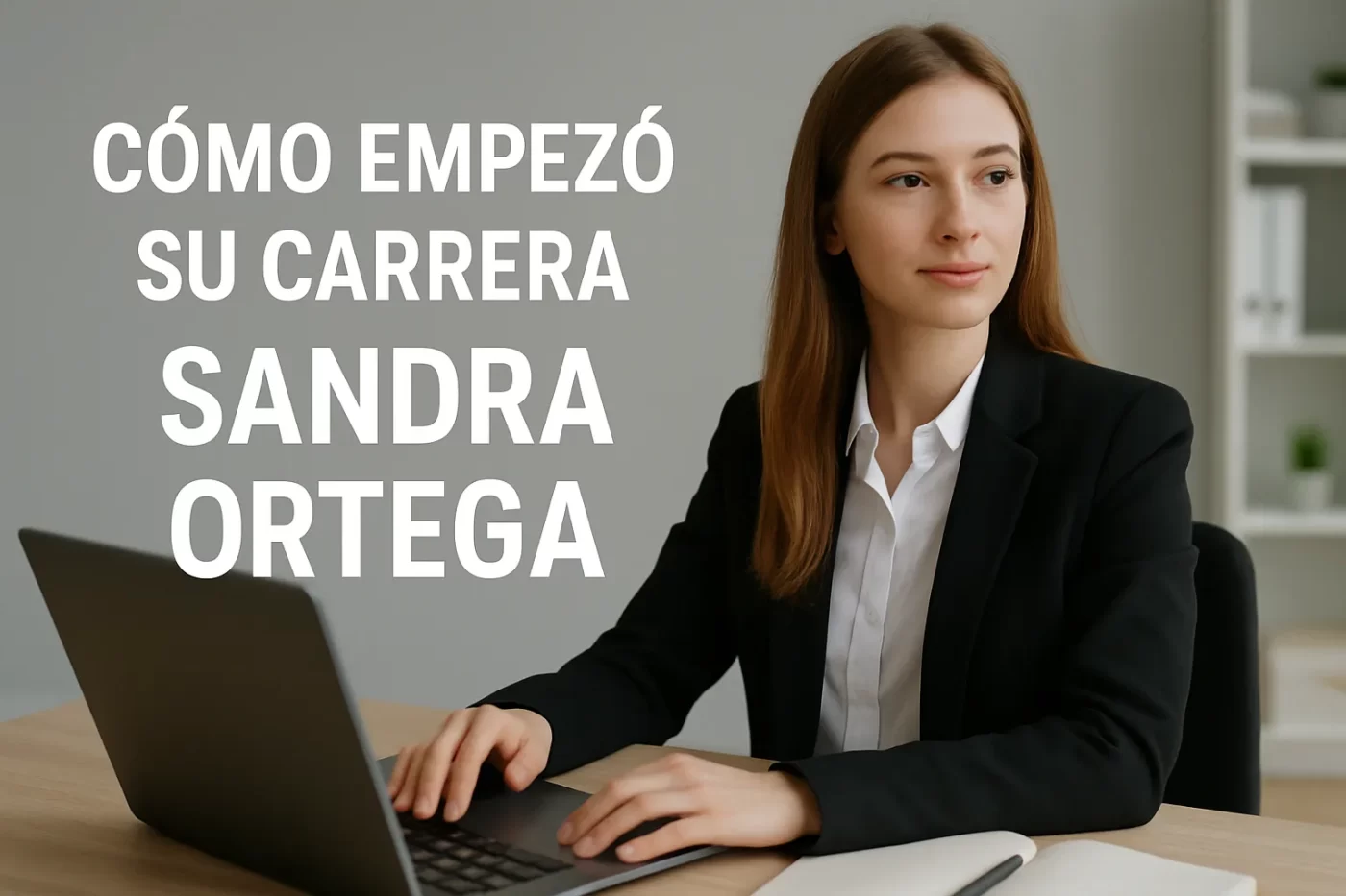 cómo empezó su carrera Sandra Ortega