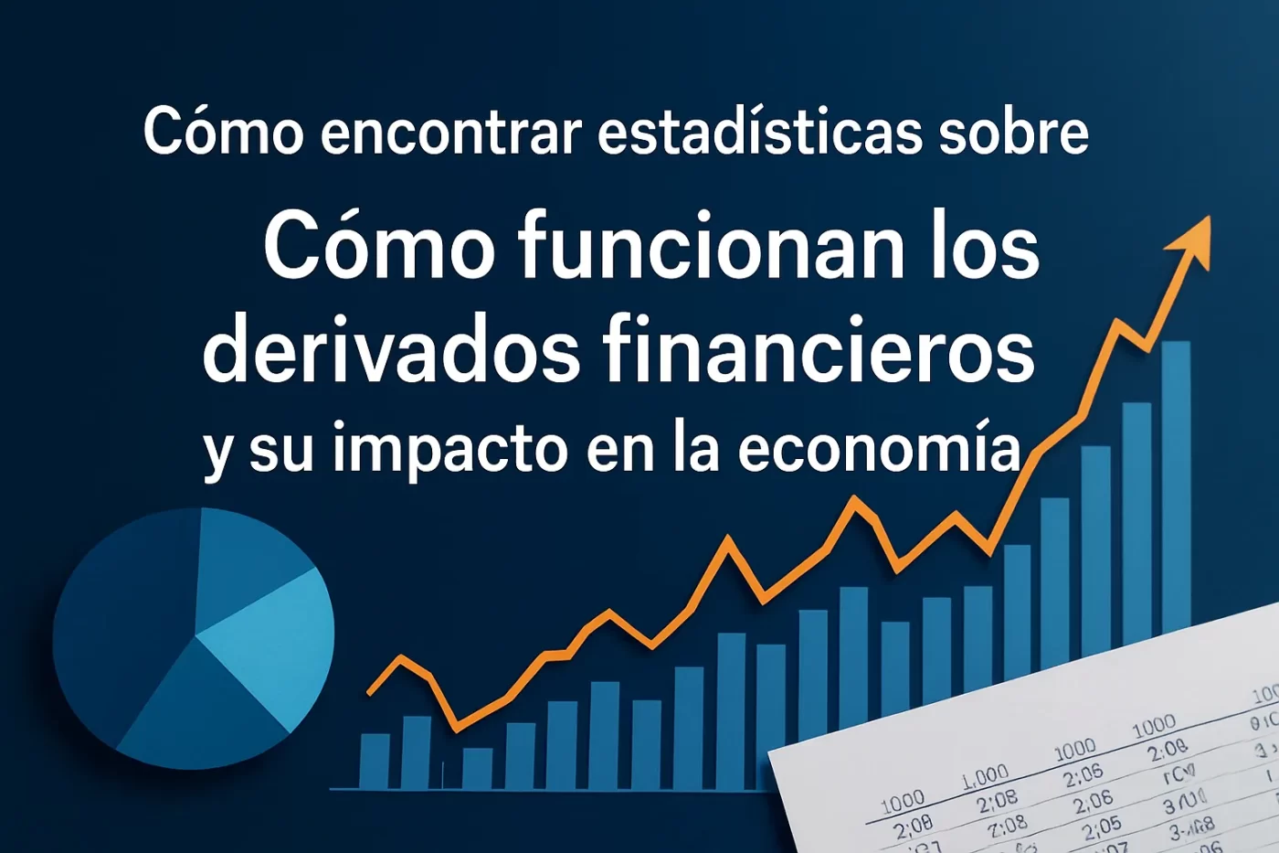 cómo encontrar estadísticas sobre Cómo funcionan los derivados financieros y su impacto en la economía