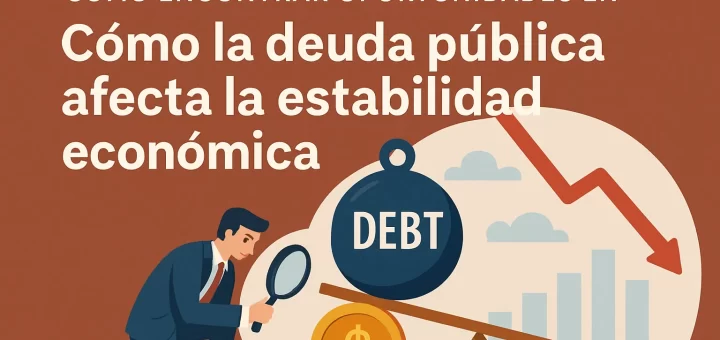 cómo encontrar oportunidades en Cómo la deuda pública afecta la estabilidad económica