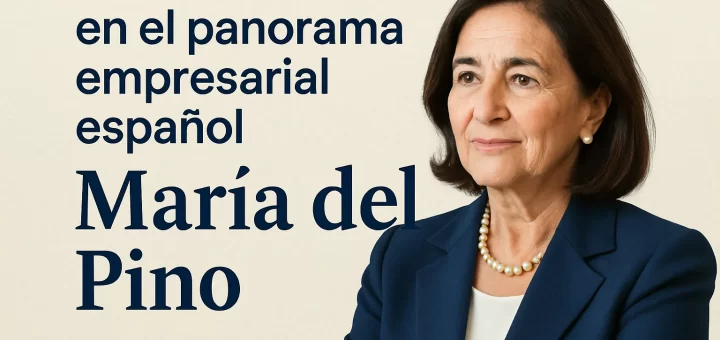 cómo ha influido en el panorama empresarial español María del Pino