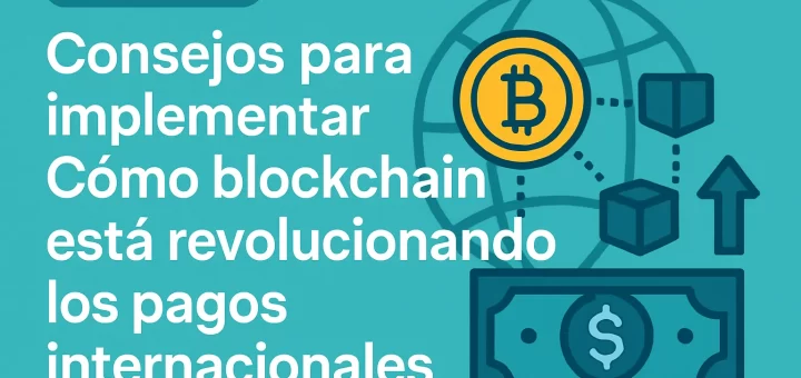 consejos para implementar Cómo blockchain está revolucionando los pagos internacionales
