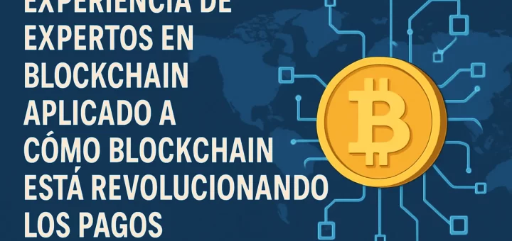 experiencia de expertos en blockchain aplicado a Cómo blockchain está revolucionando los pagos internacionales