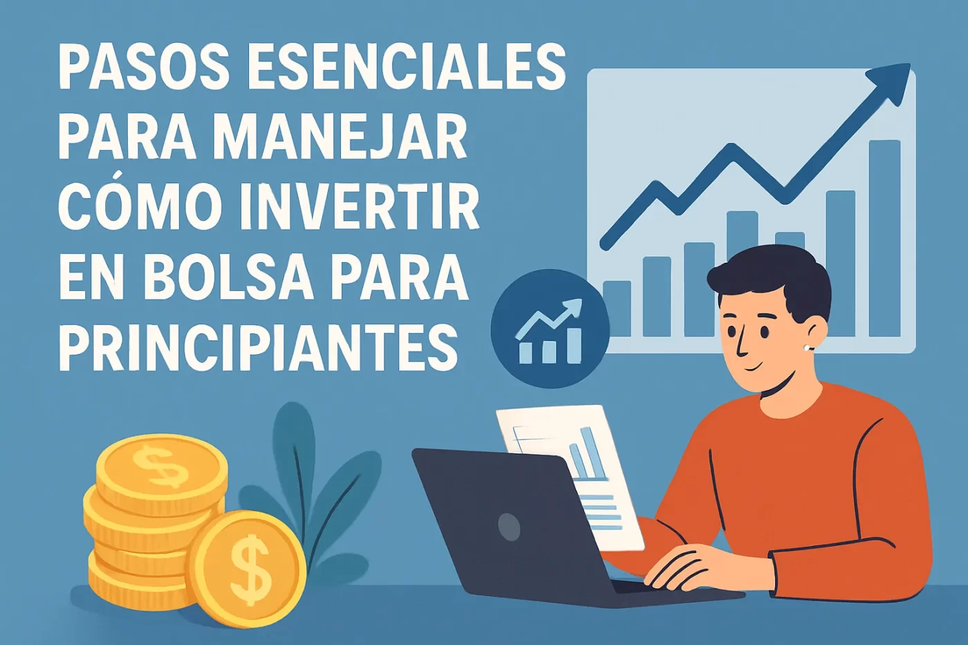 pasos esenciales para manejar Cómo invertir en bolsa para principiantes