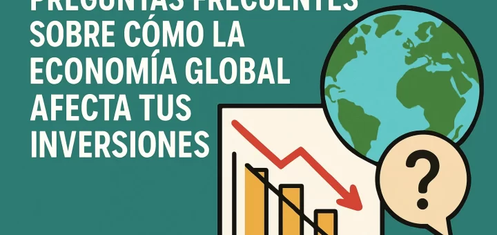 preguntas frecuentes sobre Cómo la economía global afecta tus inversiones