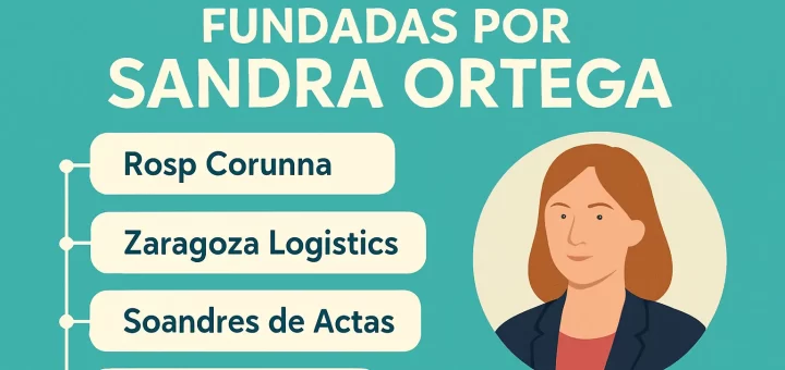 principales empresas fundadas por Sandra Ortega
