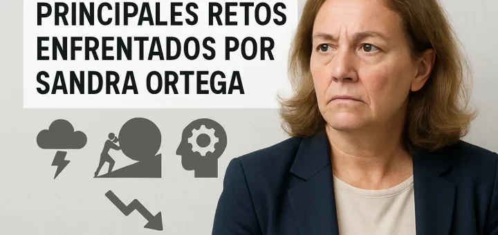 principales retos enfrentados por Sandra Ortega