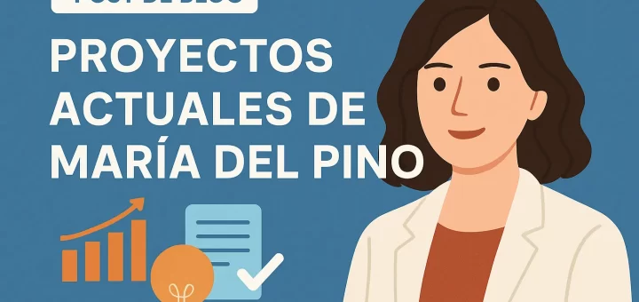 proyectos actuales de María del Pino