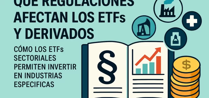qué regulaciones afectan los ETFs y derivados Cómo los ETFs sectoriales permiten invertir en industrias específicas