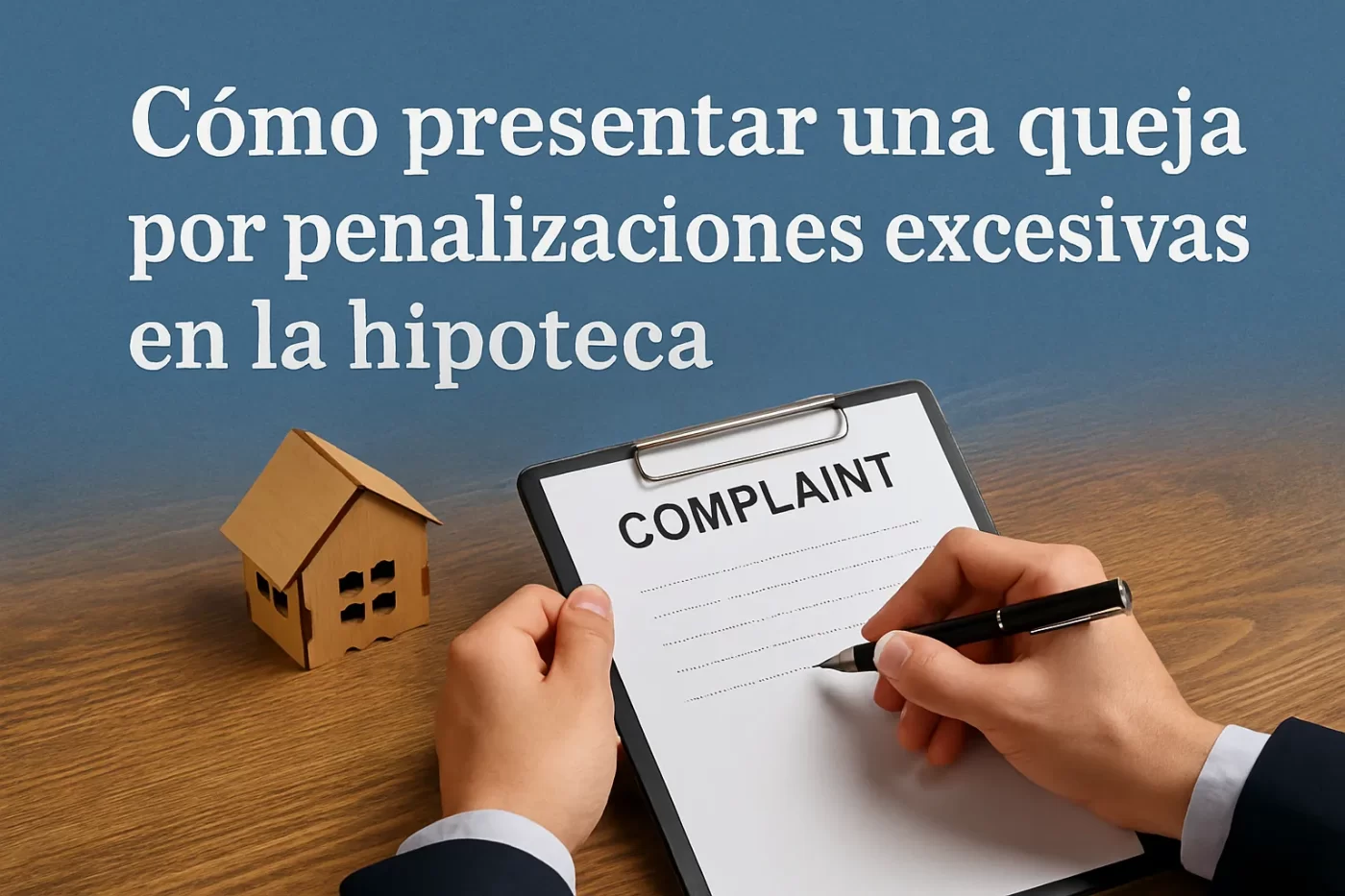 Cómo presentar una queja por penalizaciones excesivas en la hipoteca