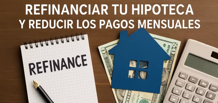 Consejos para refinanciar tu hipoteca y reducir los pagos mensuales
