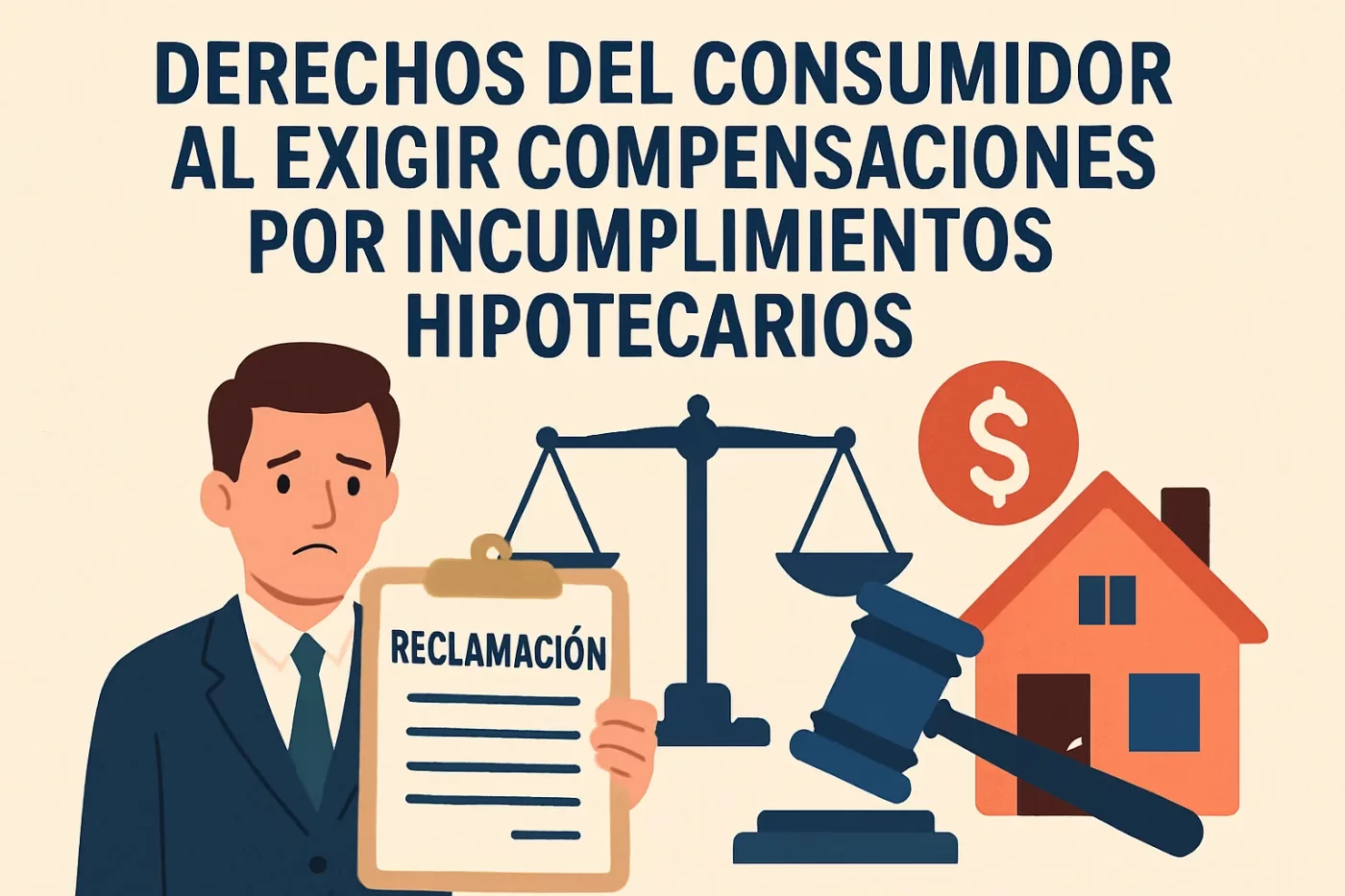 Derechos del consumidor al exigir compensaciones por incumplimientos hipotecarios