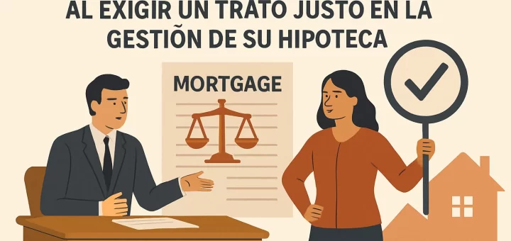 Derechos del consumidor al exigir un trato justo en la gestión de su hipoteca