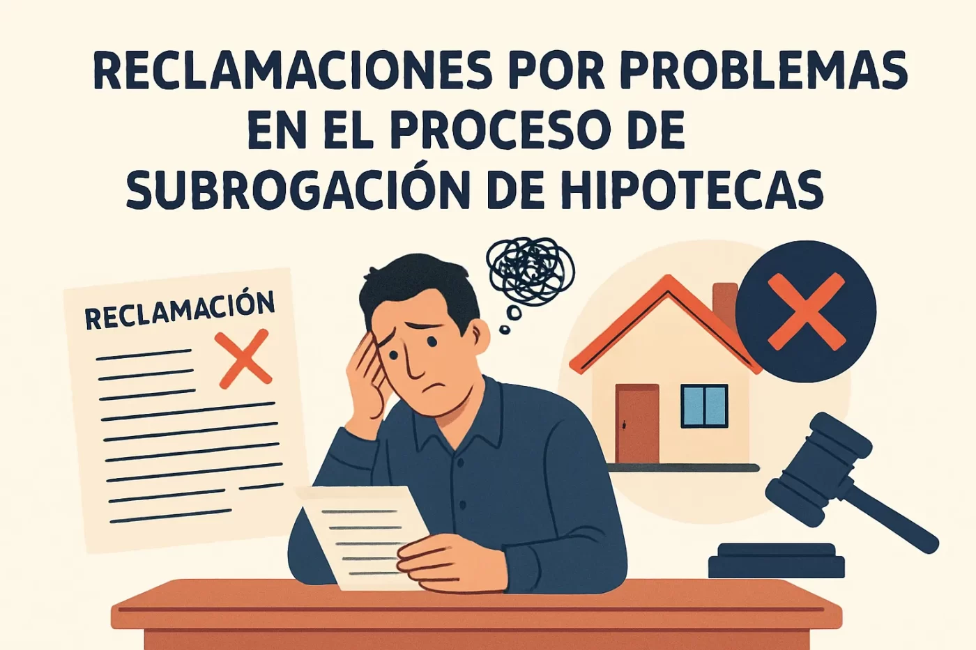 Reclamaciones por problemas en el proceso de subrogación de hipotecas