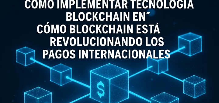 cómo implementar tecnología blockchain en Cómo blockchain está revolucionando los pagos internacionales