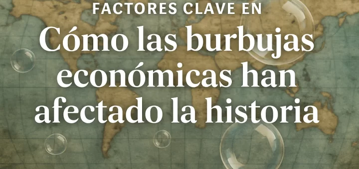 factores clave en Cómo las burbujas económicas han afectado la historia