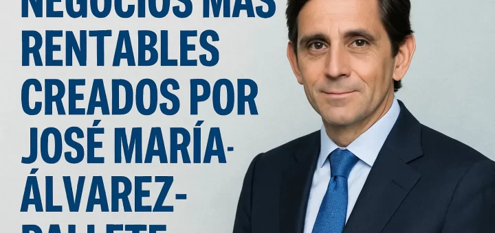 negocios más rentables creados por José María Álvarez-Pallete