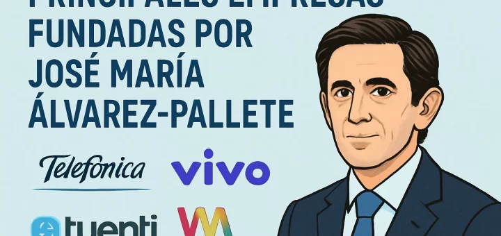 principales empresas fundadas por José María Álvarez-Pallete